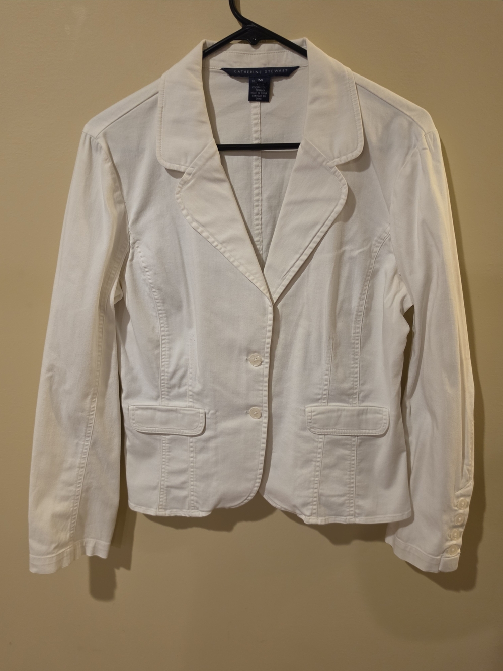 White Tailored Blazer